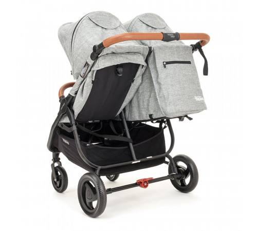Прогулочная коляска для двойни Valco Baby Snap Duo Trend, Grey Marle