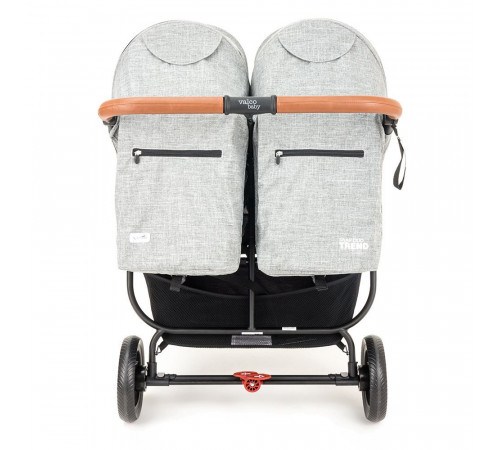 Прогулочная коляска для двойни Valco Baby Snap Duo Trend, Grey Marle