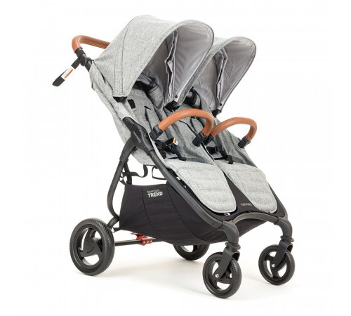 Прогулочная коляска для двойни Valco Baby Snap Duo Trend, Grey Marle
