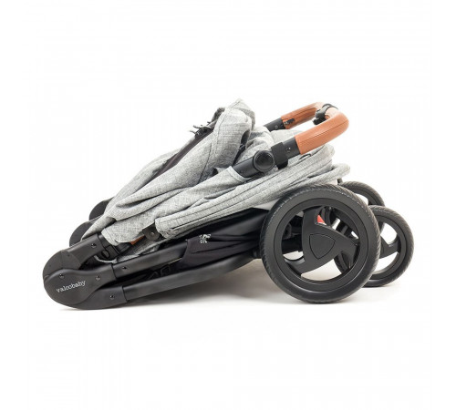 Прогулочная коляска для двойни Valco Baby Snap Duo Trend, Grey Marle