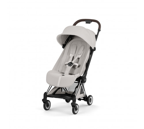 Прогулочная коляска Cybex Coya Style, City Grey шасси Chrome (с дождевиком)