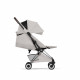 Прогулочная коляска Cybex Coya Style, City Grey шасси Chrome (с дождевиком)