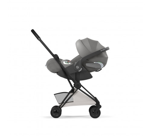 Прогулочная коляска Cybex Coya Style, City Grey шасси Matt Black (с дождевиком)