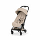 Прогулочная коляска Cybex Coya Style, Cozy Beige шасси Matt Black (с дождевиком)