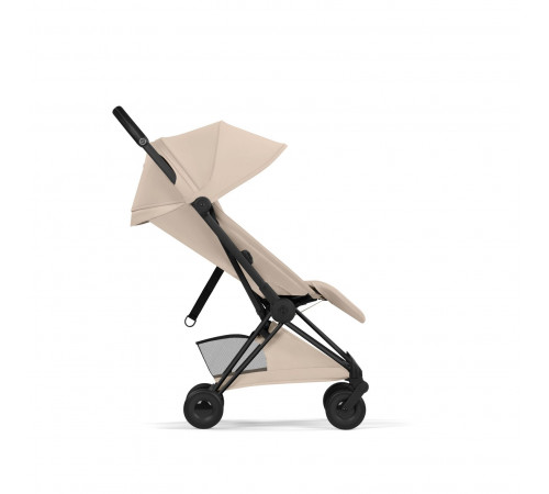Прогулочная коляска Cybex Coya Style, Cozy Beige шасси Matt Black (с дождевиком)
