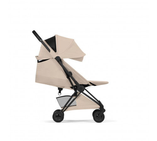 Прогулочная коляска Cybex Coya Style, Cozy Beige шасси Matt Black (с дождевиком)