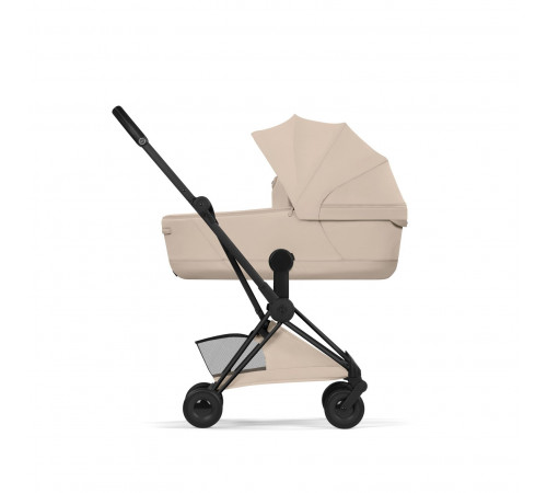 Прогулочная коляска Cybex Coya Style, Cozy Beige шасси Matt Black (с дождевиком)