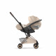 Прогулочная коляска Cybex Coya Style, Cozy Beige шасси Rosegold (с дождевиком)