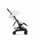 Прогулочная коляска Cybex Coya Style, Off White шасси Matt Black (с дождевиком)