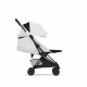 Прогулочная коляска Cybex Coya Style, Off White шасси Matt Black (с дождевиком)