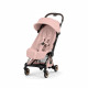 Прогулочная коляска Cybex Coya Style, Peach Pink шасси Rosegold (с дождевиком)
