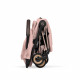 Прогулочная коляска Cybex Coya Style, Peach Pink шасси Rosegold (с дождевиком)