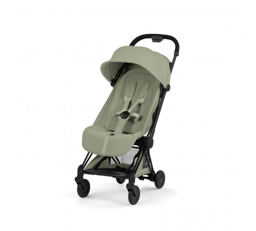 Прогулочная коляска Cybex Coya Style, Sage Green шасси Matt Black (с дождевиком)