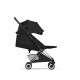 Прогулочная коляска Cybex Coya Style, Sepia Black шасси Chrome (с дождевиком)
