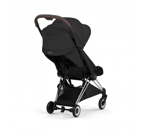 Прогулочная коляска Cybex Coya Style, Sepia Black шасси Chrome (с дождевиком)