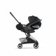 Прогулочная коляска Cybex Coya Style, Sepia Black шасси Chrome (с дождевиком)