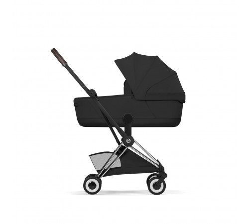 Прогулочная коляска Cybex Coya Style, Sepia Black шасси Chrome (с дождевиком)