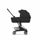 Прогулочная коляска Cybex Coya Style, Sepia Black шасси Chrome (с дождевиком)