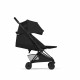 Прогулочная коляска Cybex Coya Style, Sepia Black шасси Matt Black (с дождевиком)