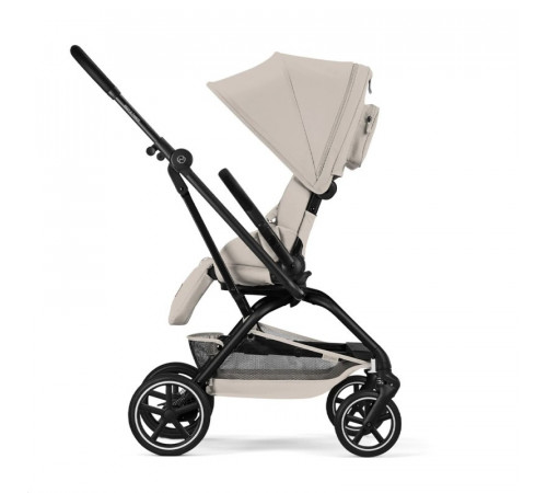Прогулочная коляска Cybex Eezy S Twist+ 2 BLK, Dune Grey (с дождевиком и бампером)