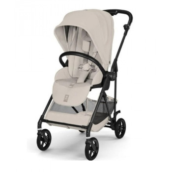 Прогулочная коляска Cybex Melio Carbon, Dune Grey (с дождевиком)
