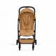  Прогулочная коляска Cybex Orfeo BLK 2026, Cinnamon Yellow с бампером и дождевиком