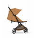  Прогулочная коляска Cybex Orfeo BLK 2026, Cinnamon Yellow с бампером и дождевиком