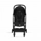 Прогулочная коляска Cybex Orfeo BLK 2026, Magic Black с бампером и дождевиком