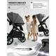 Прогулочная коляска Sweet Baby SBL Elegante Therma, Dark Grey