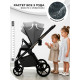 Прогулочная коляска Sweet Baby SBL Elegante Therma, Dark Grey