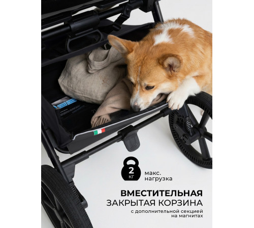Прогулочная коляска Sweet Baby SBL Elegante Therma, Dark Grey