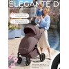 Коляска прогулочная Sweet Baby SBL Elegante D, Mokka
