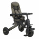 Детский складной трехколесный велосипед Pituso Leve Pro с сумкой Khaki (Хаки)