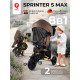 Трехколесный детский велосипед Qplay S702 Sprinter S Max Brown (Lux/Gold) (Коричневый)