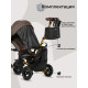 Трехколесный детский велосипед Qplay S702 Sprinter S Max Brown (Lux/Gold) (Коричневый)