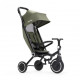 Детский складной трехколесный велосипед SmarTrike Wonder Max Sage (Серо-зеленый)