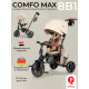 Велосипед складной трехколесный Qplay T70 Comfo Max Beige 