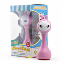 Музыкальная игрушка Зайка alilo R1 розовый