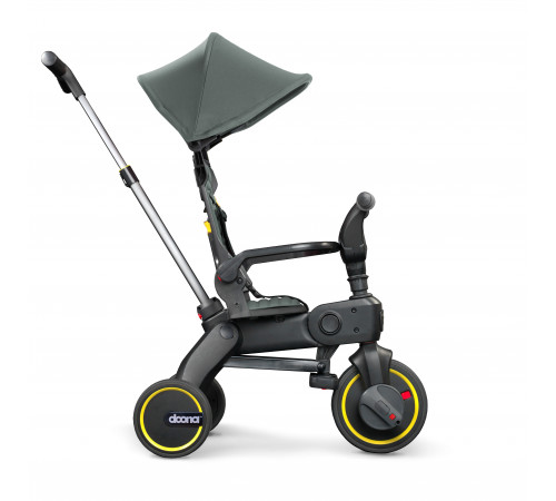 Детский складной трехколесный велосипед Doona Liki Trike S1, Slate Green
