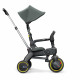 Детский складной трехколесный велосипед Doona Liki Trike S1, Slate Green