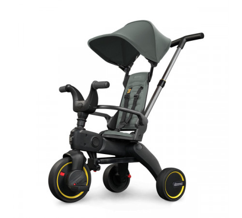 Детский складной трехколесный велосипед Doona Liki Trike S1, Slate Green