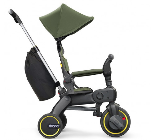 Детский складной трехколесный велосипед Doona Liki Trike S3, Desert Green