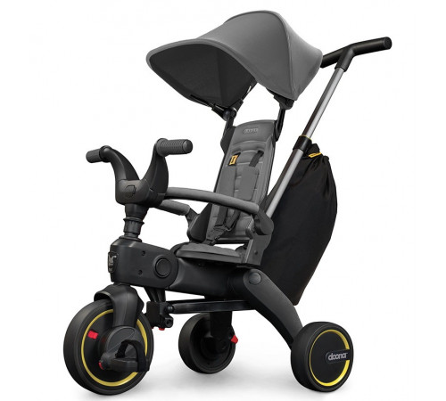 Детский складной трехколесный велосипед Doona Liki Trike S3, Grey Hound