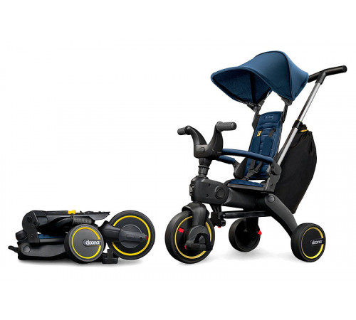 Детский складной трехколесный велосипед Doona Liki Trike S3, Royal Blue