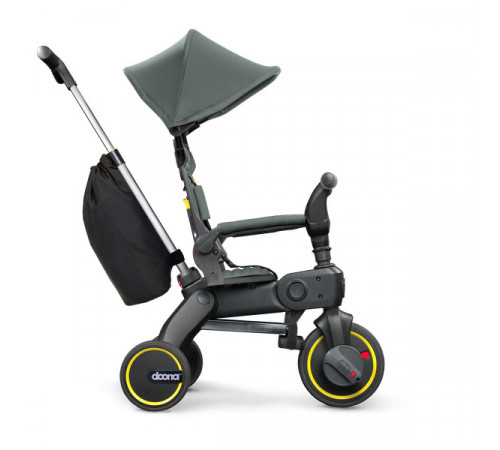 Детский складной трехколесный велосипед Doona Liki Trike S3, Slate Green