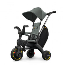 Детский складной трехколесный велосипед Doona Liki Trike S3, Slate Green