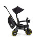 Детский складной трехколесный велосипед Doona Liki Trike S5, Limited Edition - Midnight