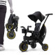 Детский складной трехколесный велосипед Doona Liki Trike S5, Limited Edition - Midnight