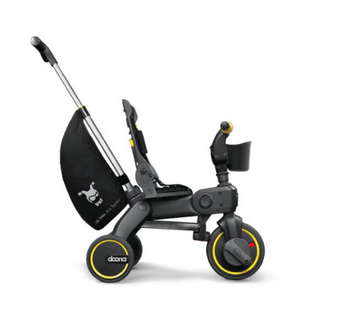 Детский складной трехколесный велосипед Doona Liki Trike S5, Nitro Black