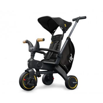 Детский складной трехколесный велосипед Doona Liki Trike S5, Nitro Black